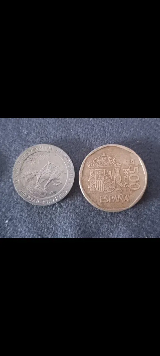 Lote monedas españolas