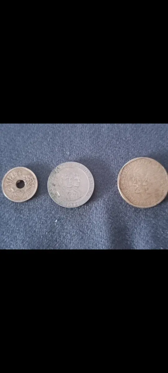 Lote monedas españolas