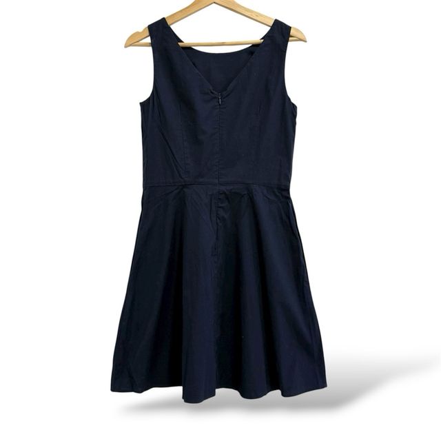 Talla L - Vestido azul corte skater