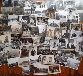 Gran lote de fotografías