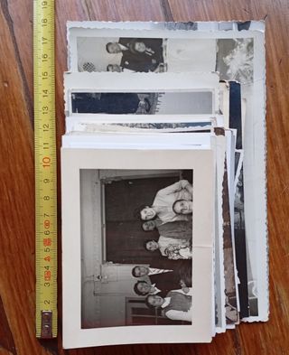Gran lote de fotografías