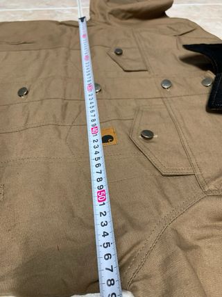 Chaqueta Harrington Carhartt Button Rework Talla L