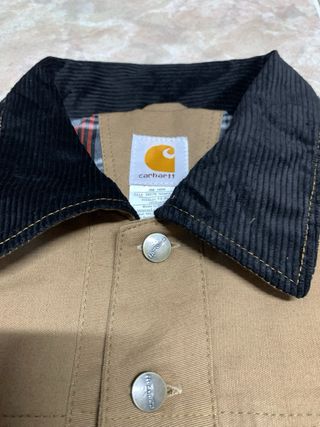 Chaqueta Harrington Carhartt Button Rework Talla L