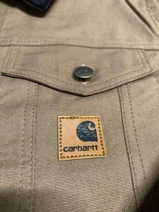 Chaqueta Harrington Carhartt Button Rework Talla L