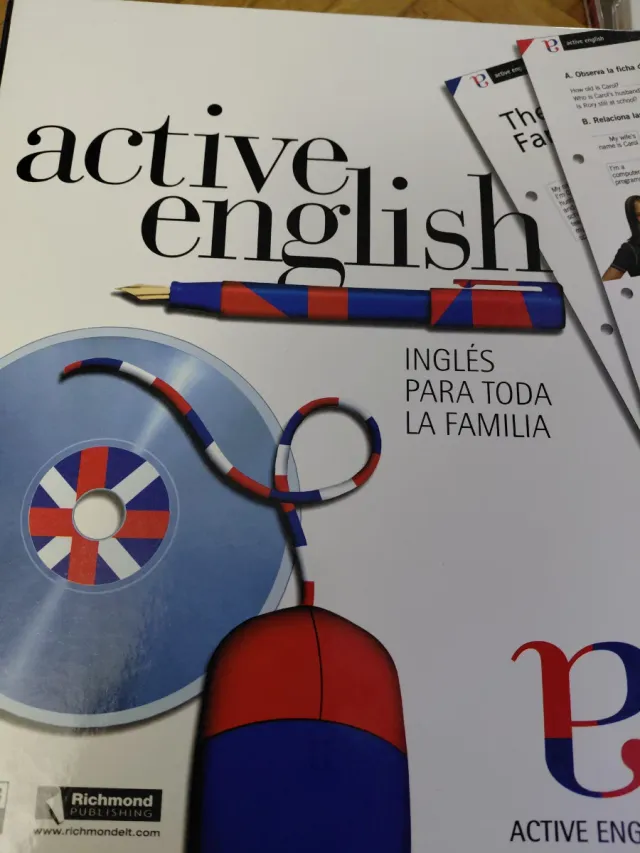 Active English. CD's y fichas de inglés de EL PAIS