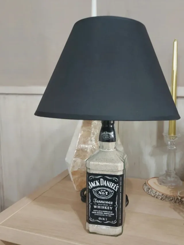 Lampada Jack Daniel's artigianale