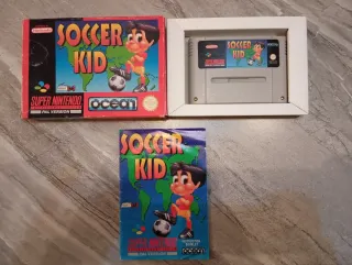 Soccer Kid SNES PAL Version Super Nintendo
