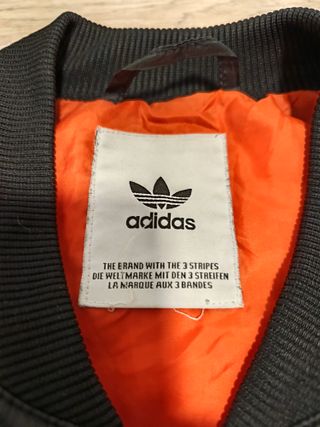 Chaqueta Adidas Bomber Negra Talla S