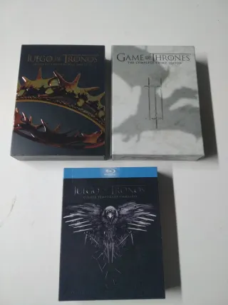 Juego de Tronos DVD/Blu-ray Temporadas 2, 3 y 4