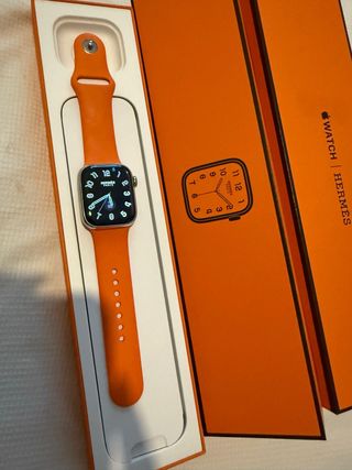 Apple Watch Hermès Serie 9 Naranja