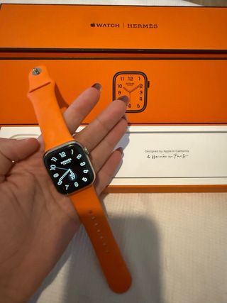 Apple Watch Hermès Serie 9 Naranja