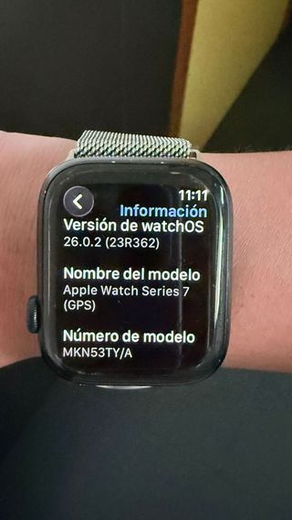 Apple Watch Series 7 (GPS) Plata