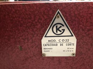 Cizalla manual GK20