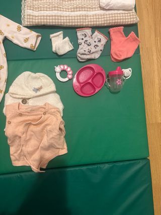 Muñeca Bebé Reborn Arias con accesorios