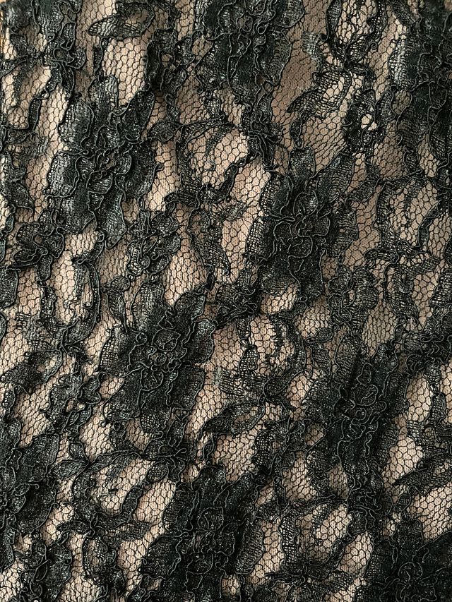 Vestido negro encaje Angel's Face Talla S