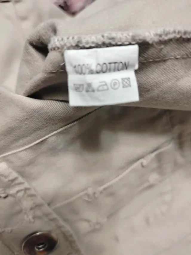 Americana verde militar clarito ajustada