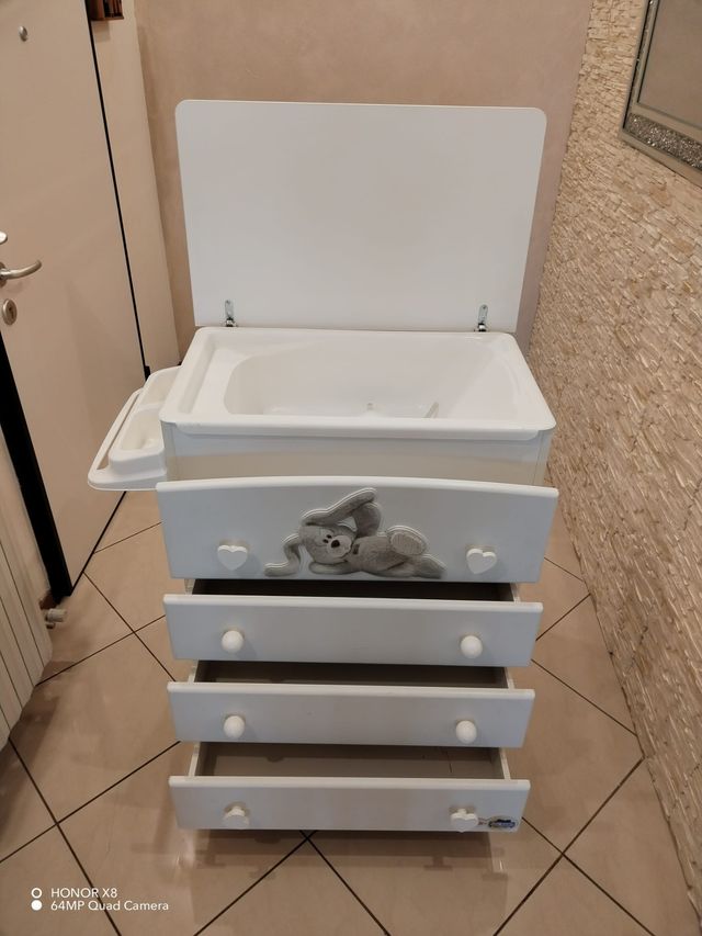 Fasciatoio + Lettino Trudi Bimbo