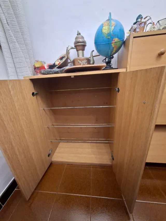 Armario zapatero de madera