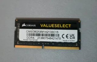 8GB DDR4 2133MHz Corsair SODIMM RAM CL15