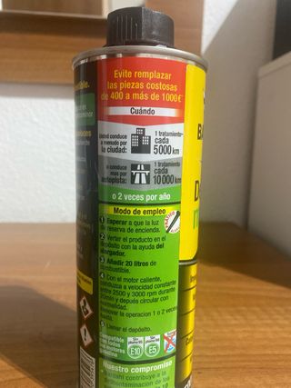 Bardahl Desincrustante Motor Gasolina 5 en 1