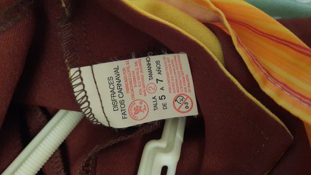 Disfraz San José/hebreo niño