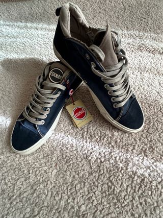 Scarpe uomo Colmar blu/grigie