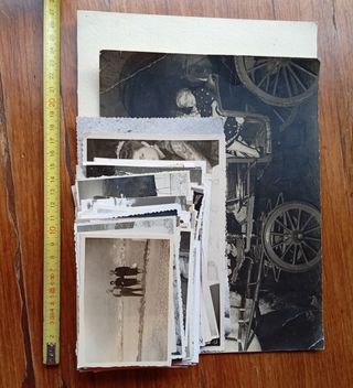 Lote de fotografías antiguas