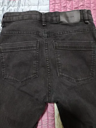 Vaqueros mujer acampanados negros