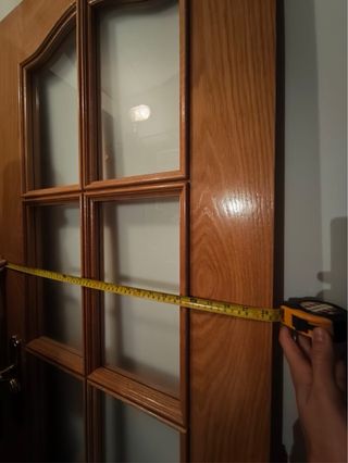 Puertas madera claro grandes