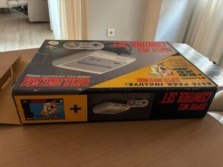 Caja Super Nintendo Super Mario World Pack