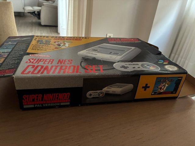 Caja Super Nintendo Super Mario World Pack