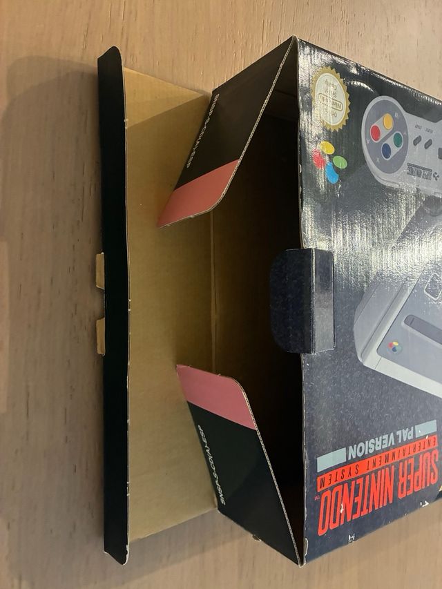 Caja Super Nintendo Super Mario World Pack