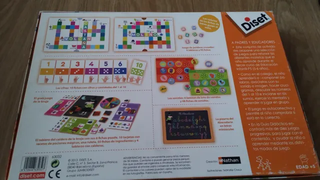 Juego Educativo Diset Actividades Escolares P5