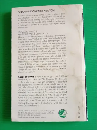 PENSIERI DI PACE E DI SPERANZA