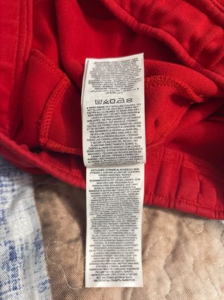 Nike Tech Fleece Niños Talla L Roja