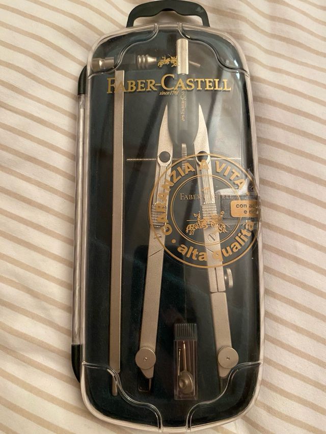 Set compasso Faber Castell