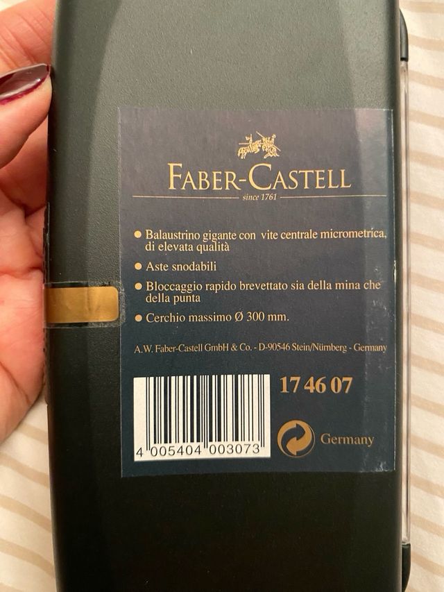 Set compasso Faber Castell