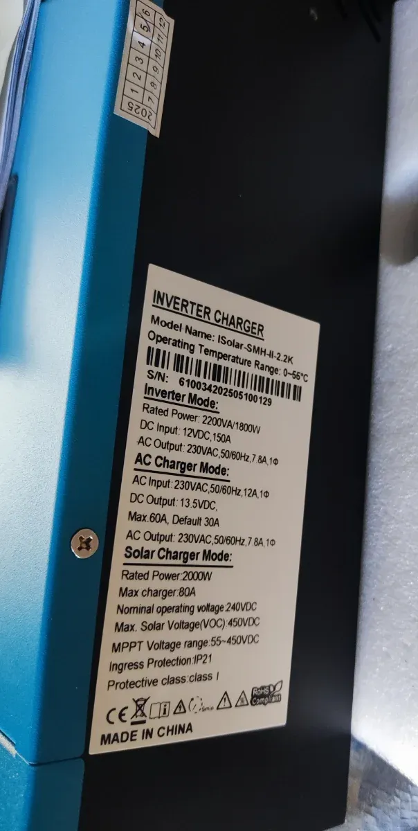 Inverter Solare Ibrido Easun MPPT WiFi