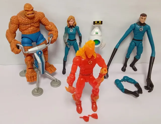 Figuras los cuatro fantástico Hasbro y Toy biz