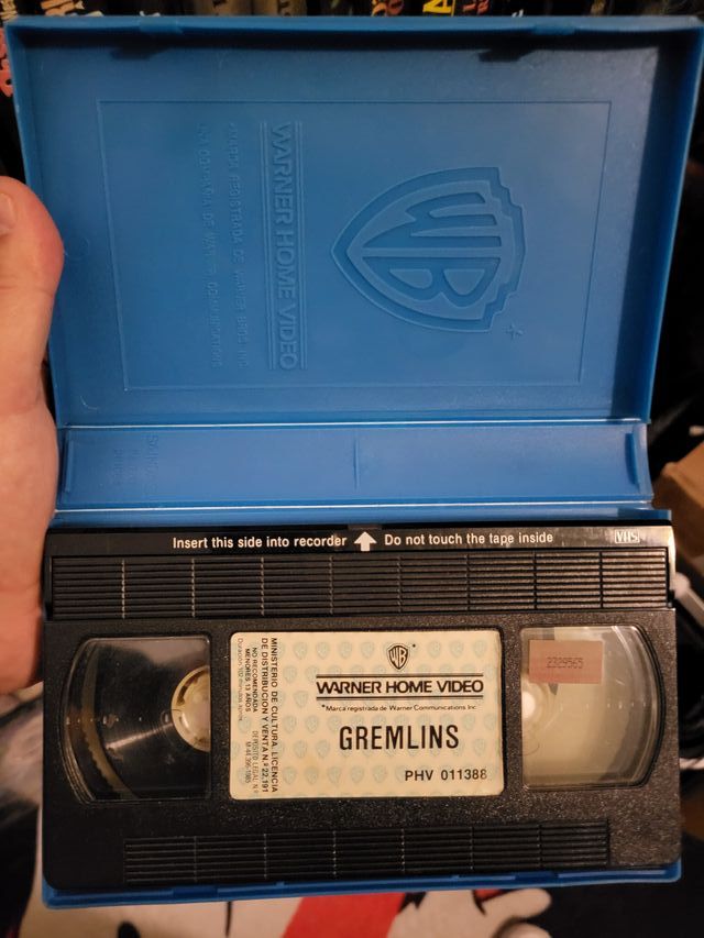 VHS Gremlins 1ª Edición Videoclub buen estado