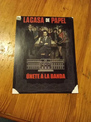 Poster rigido La Casa de Papel