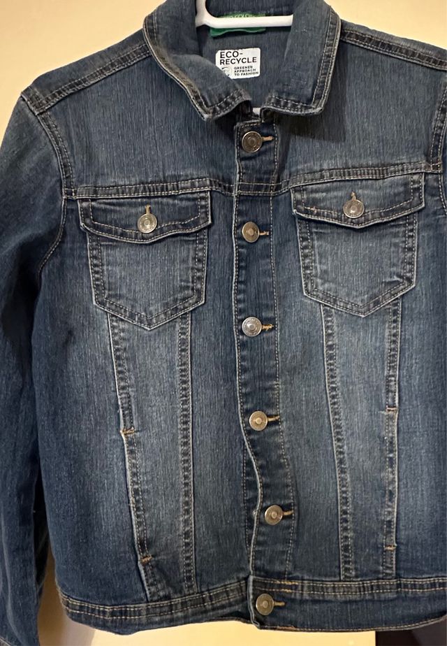Chaqueta vaquera azul talla: 140 cm 8-9 años