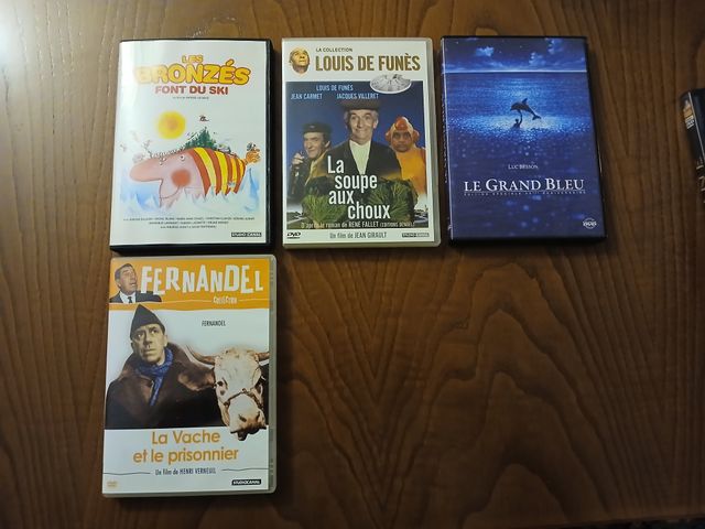 Colección 4 Películas DVD Francés