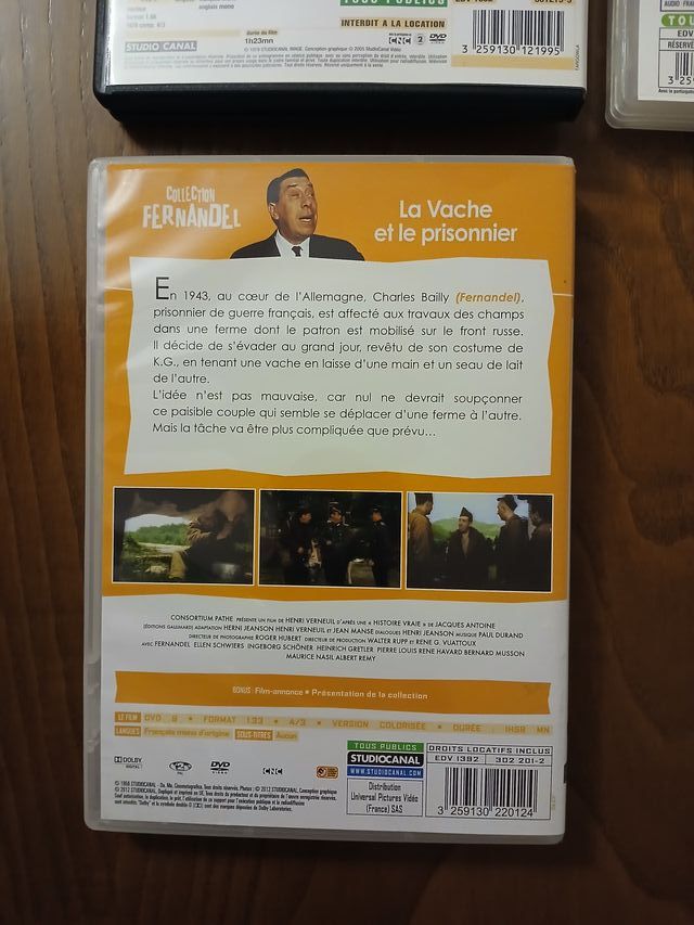 Colección 4 Películas DVD Francés