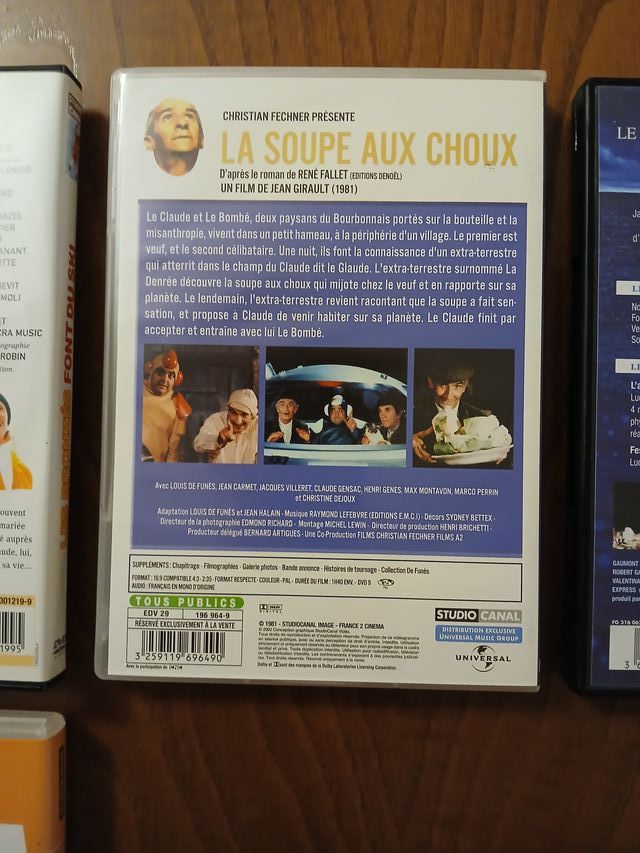 Colección 4 Películas DVD Francés