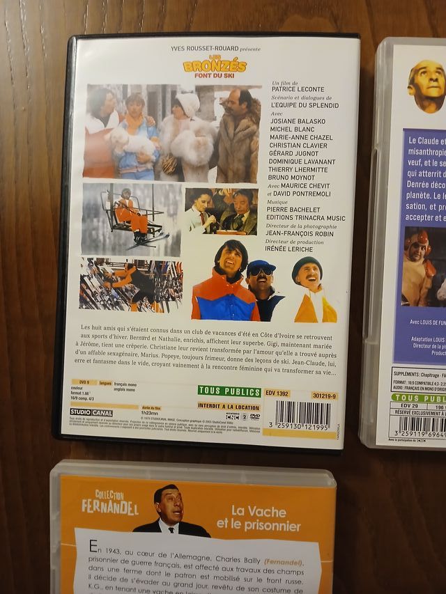 Colección 4 Películas DVD Francés