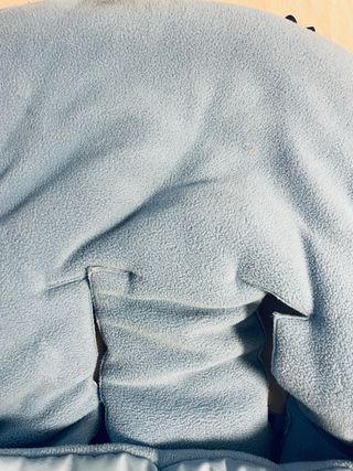 Sacos para silla Bugaboo marfil y azul