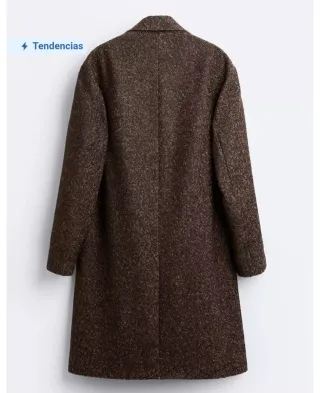 Abrigo Zara Hombre Marrón