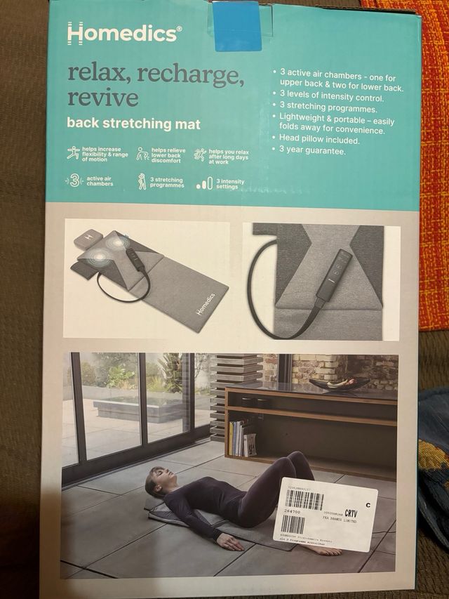 Colchoneta Estiramiento Homedics Relax