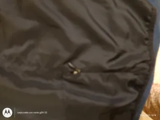 Chubasquero Adidas Negro y Rosa